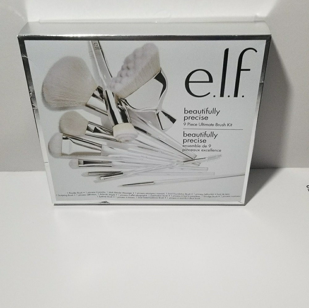 Elf Beautifully Precise 9 Piece Brush Set